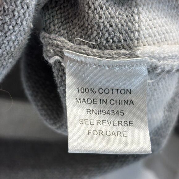 Vintage Boston Proper Striped Box Sweater Women Medium Preppy‎ Hipster Coastal - Picture 4 of 9